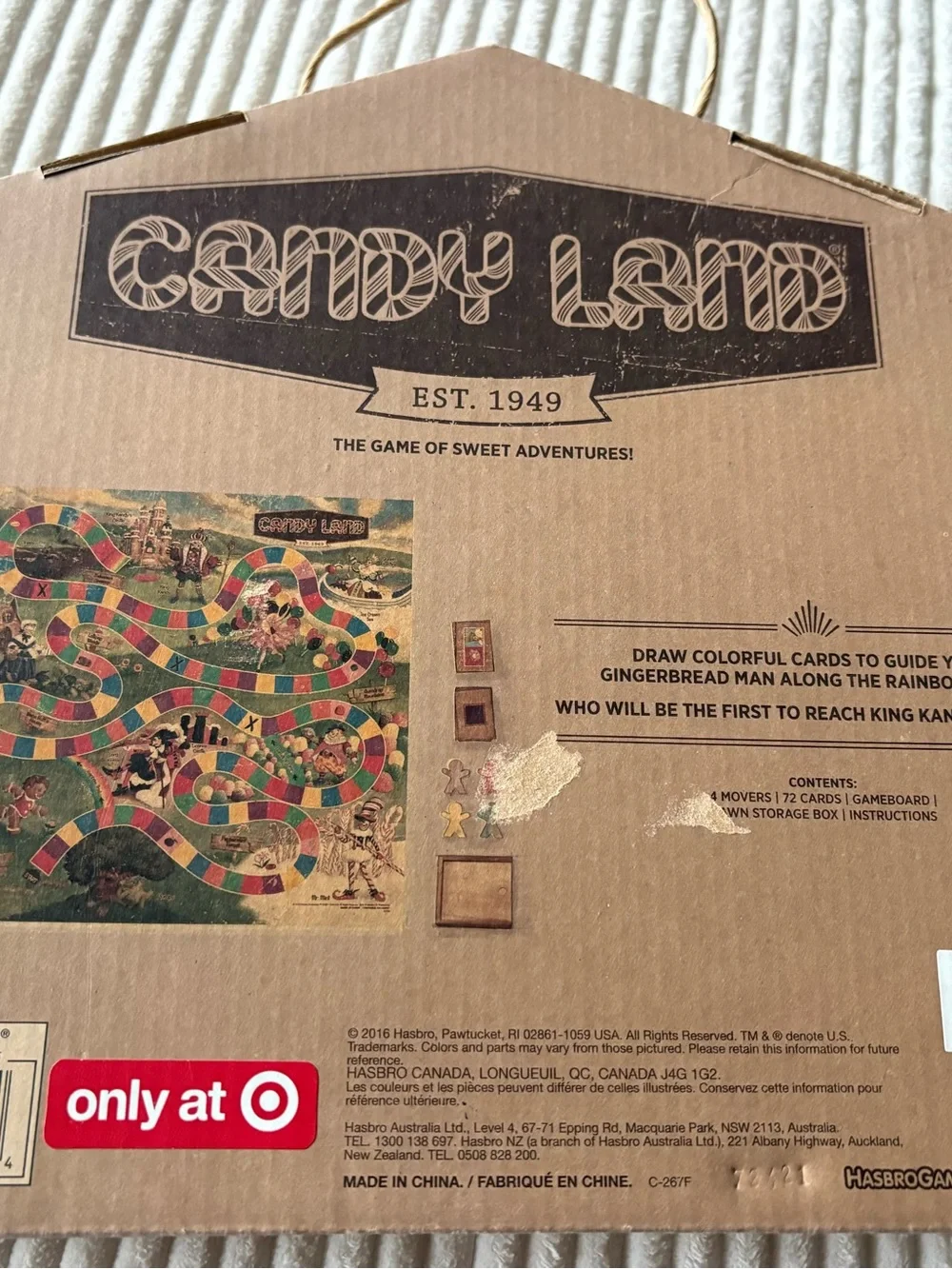 Candyland Game Rustic Edition Target Exclusive